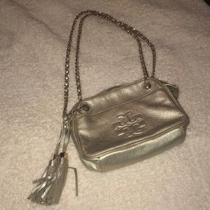 Tory Burch gold crossbody